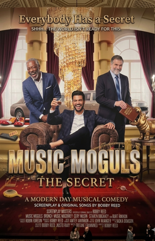 Music Moguls New Poster - Laughing